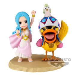 Nefertari Vivi & Karoo - Banpresto World Collectable Log Series - One piece