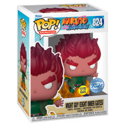 Might Guy Eight Inner Gates Special Edition Glows in the Dark - Funko POP 824 - Naruto