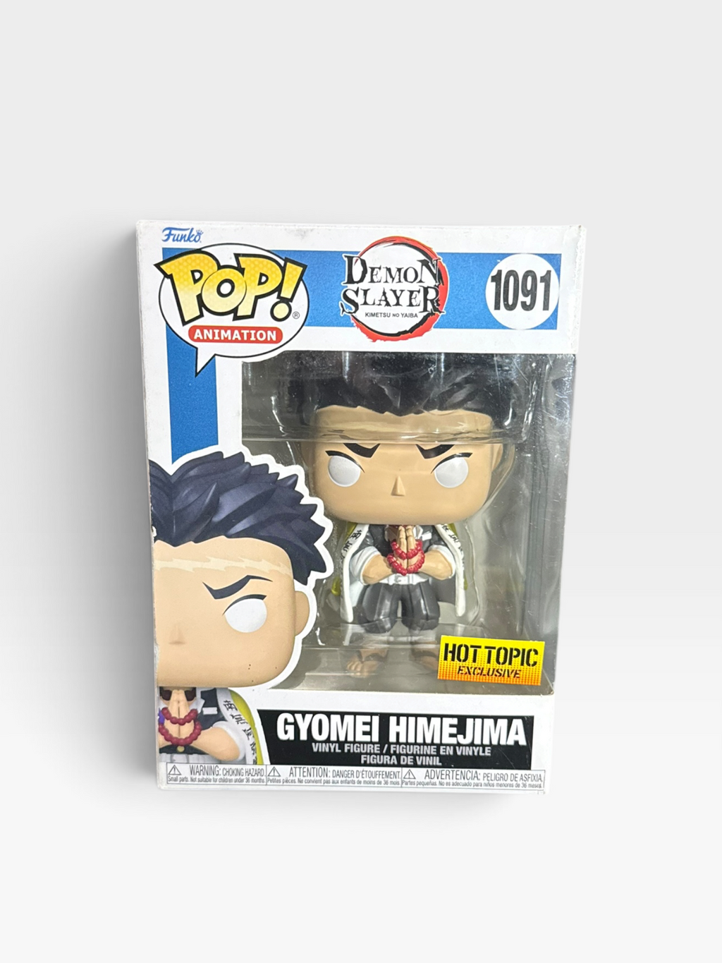 Gyomei Himejima Hot Topic Exclusive #1091 Funko Pop Demon Slayer