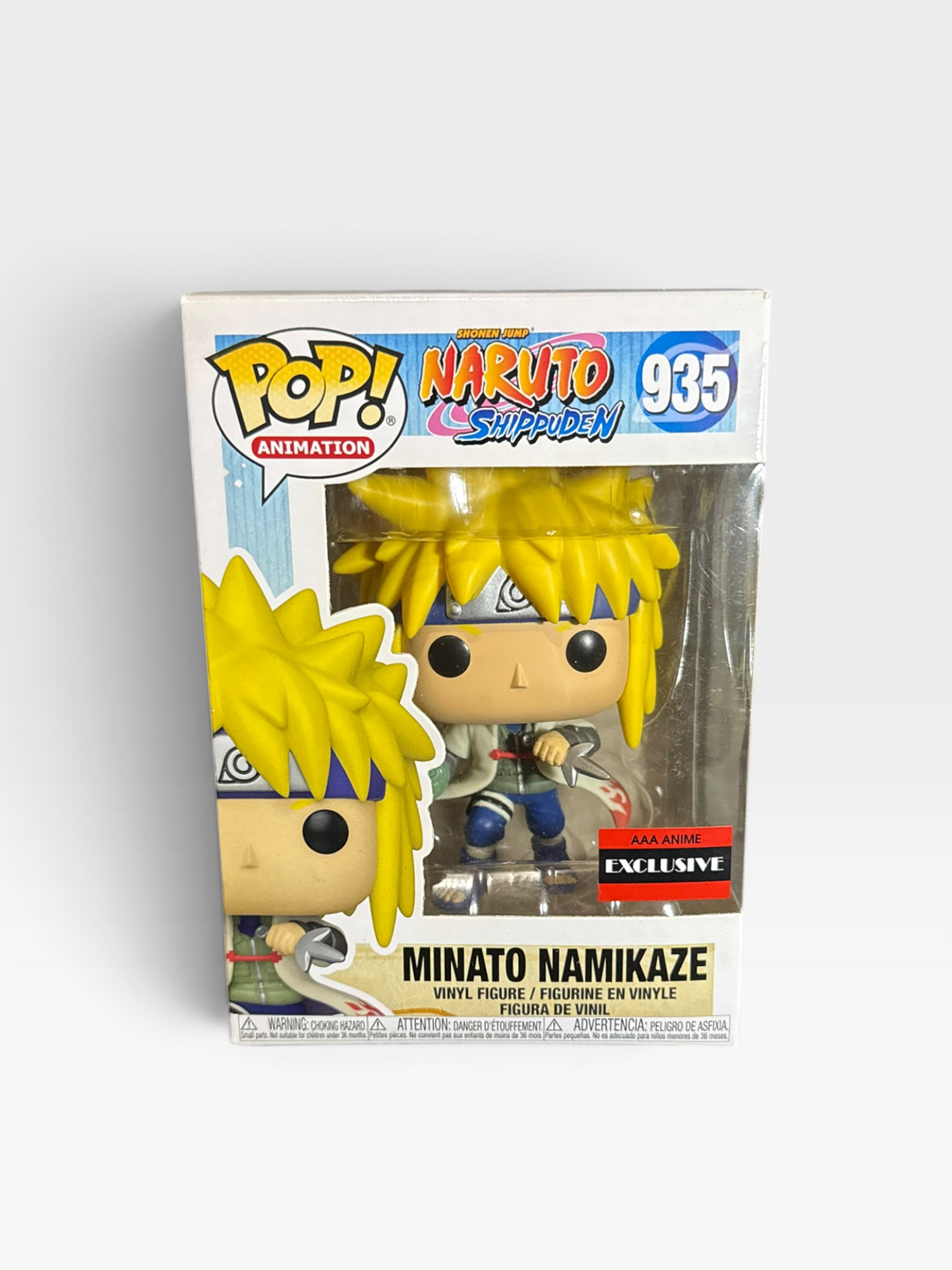 Minato Namikaze AAA Anime Exclusive #935 Funko Pop Naruto