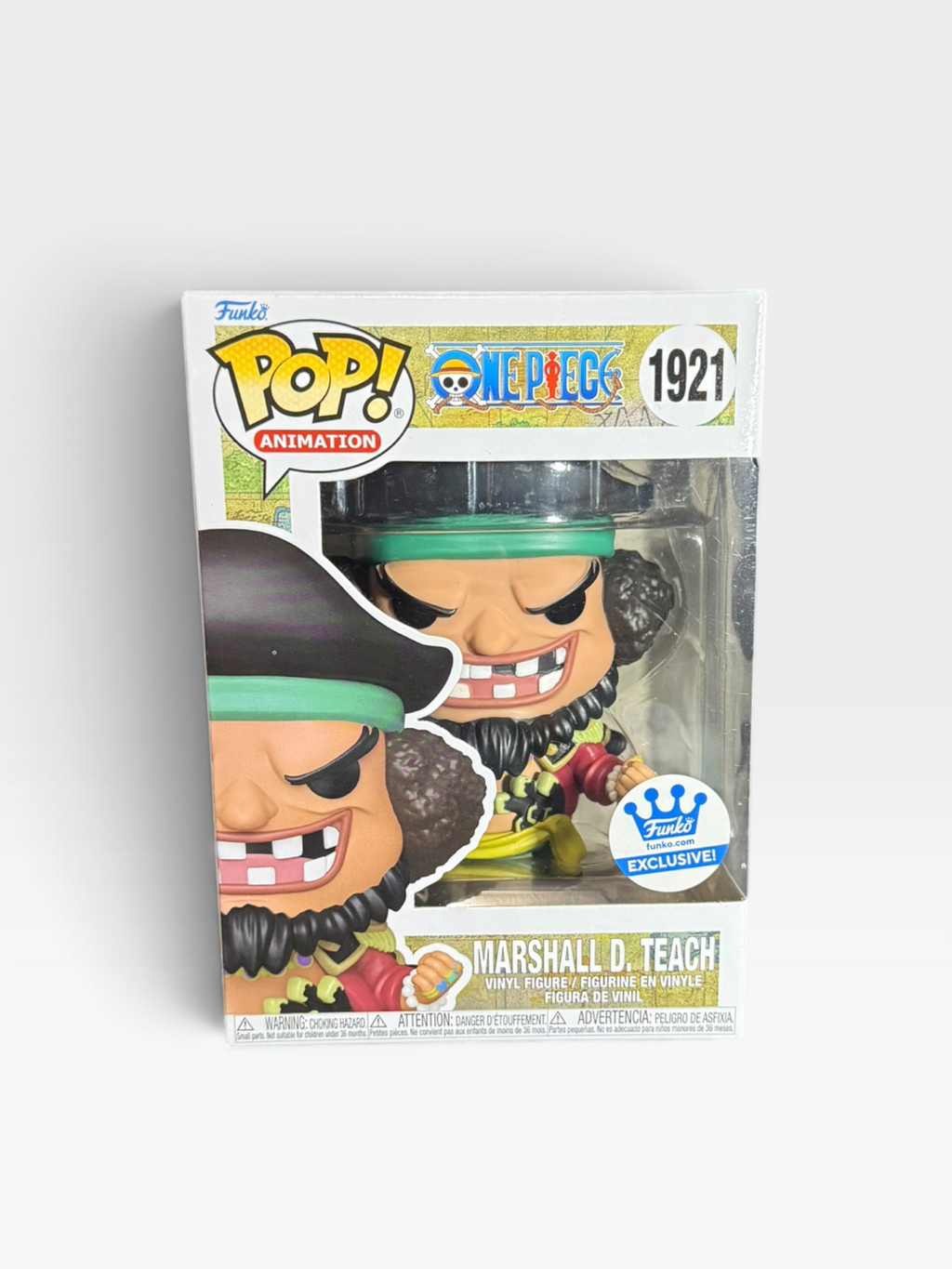 Marshall D. Teach Funko Pop Exclusive #1921 Funko Pop One Piece