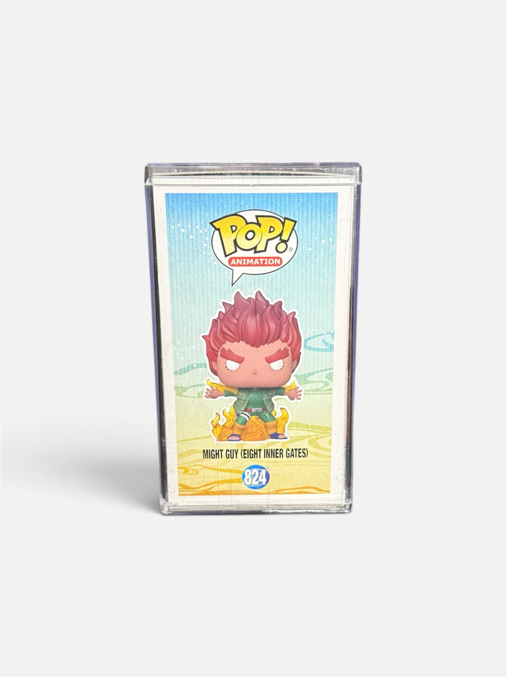 Might Guy (Eight Inner Gates) Chalice Collectibles Exclusive Glow In The Dark • Signed By Skip Stellrecht • #824 Funko Pop