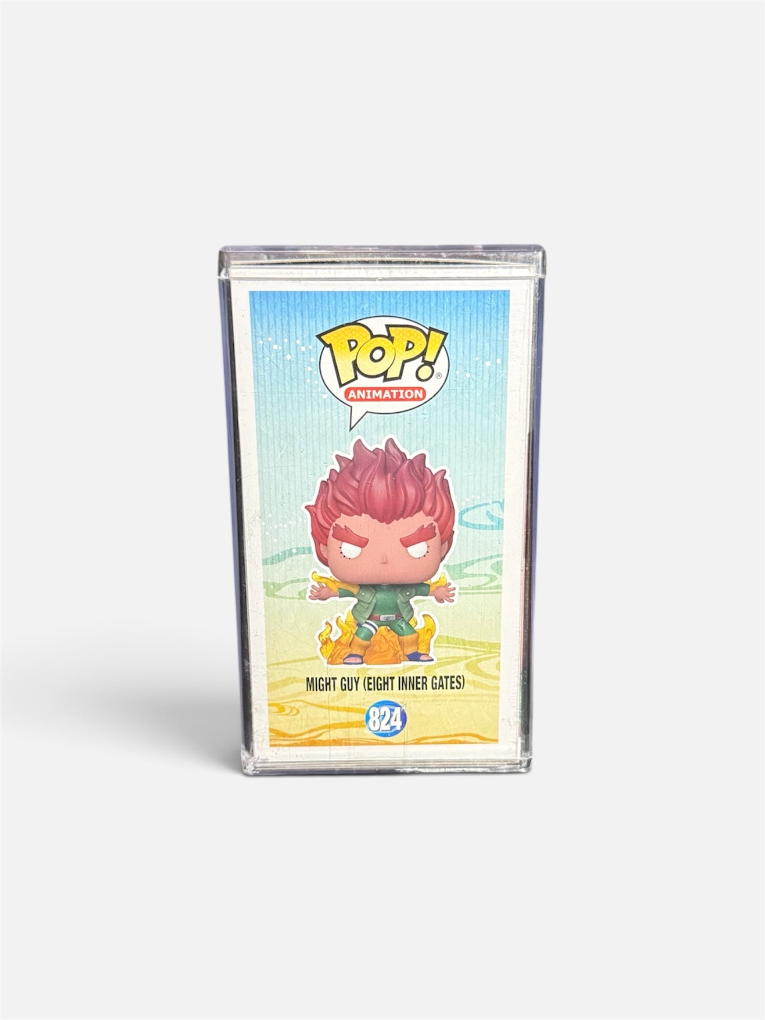 Might Guy (Eight Inner Gates) Chalice Collectibles Exclusive Glow In The Dark • Signed By Skip Stellrecht • #824 Funko Pop
