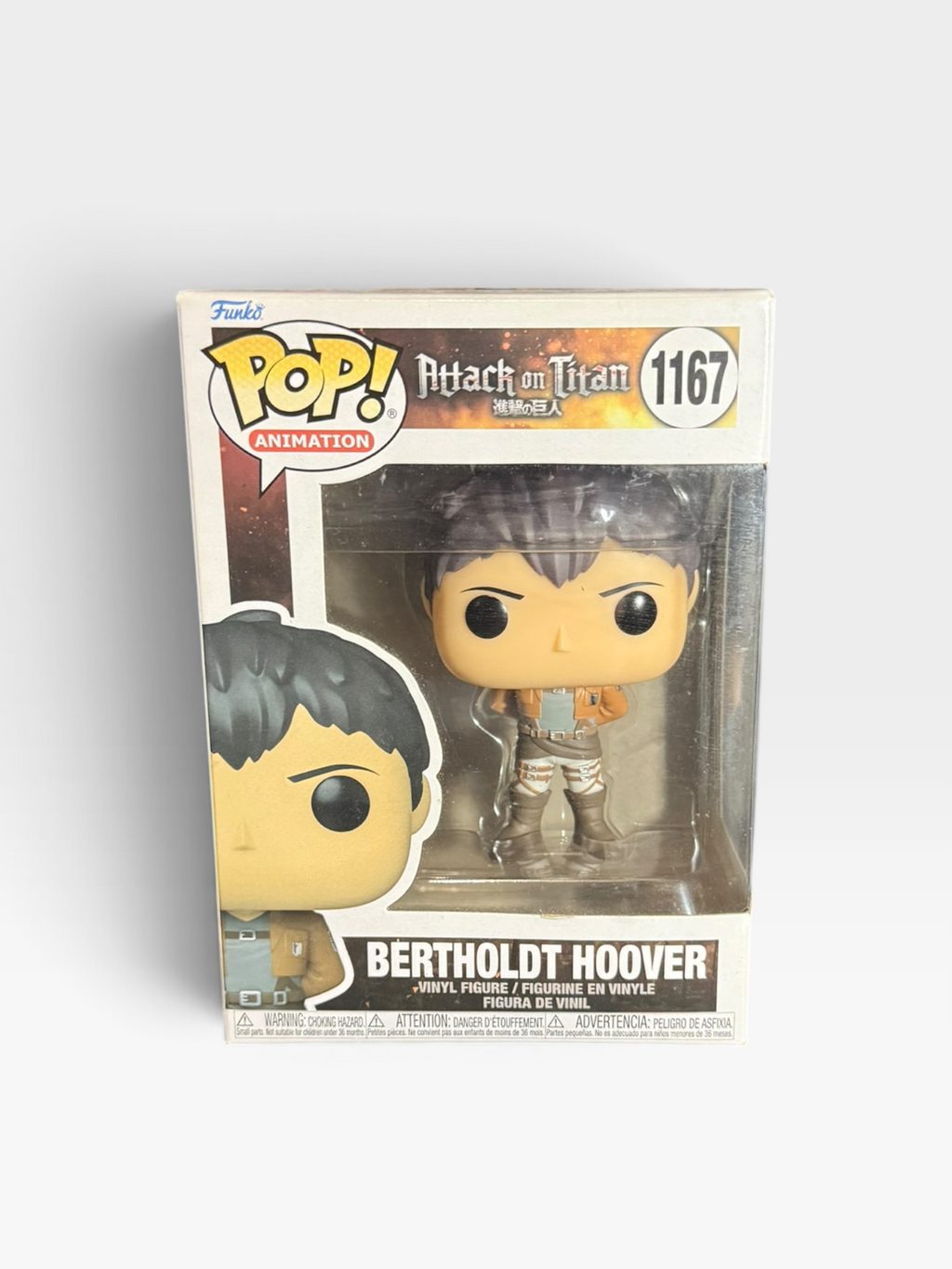 Betholdt Hover #1167 Funko Pop Attack Of Titan