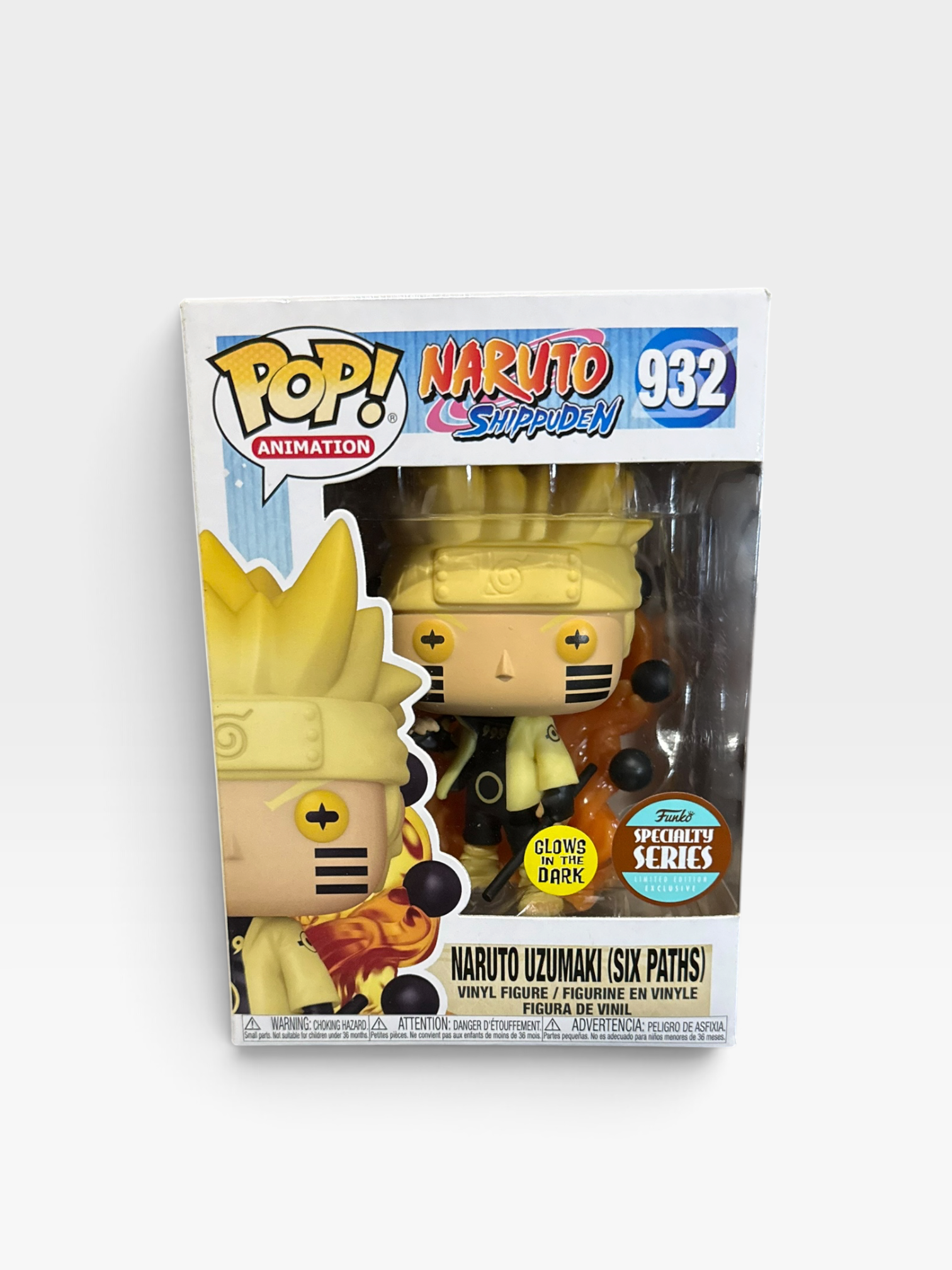 Naruto Uzumaki (Sixth Path) Specialty Series Glow In The Dark #932 Funko Pop Naruto