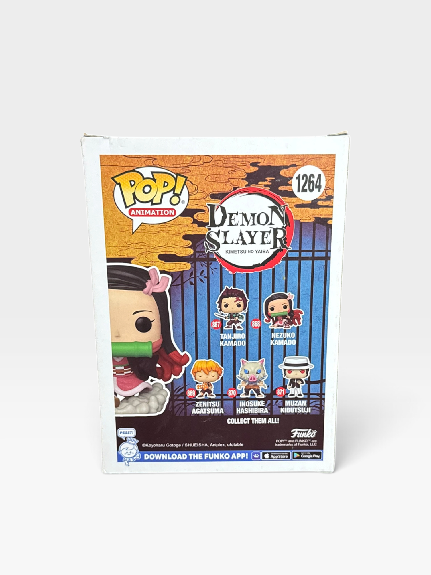 Nezuko Kamado Box Lunch Exclusive #1264 Funko Pop Demon Slayer